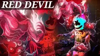 The Red Devil | how to make illustration edit use autodesk sketchbook 