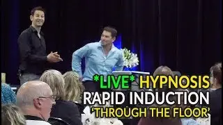 Hypnosis Rapid Induction 'Through the floor' - Australian Success Mastery Phase 2 March 2018