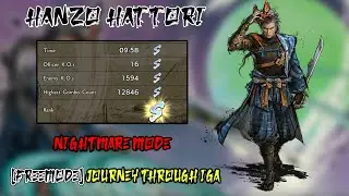 Samurai Warrior 5 : LV50 Hanzo Hattori Gameplay [Nightmare Mode] Journey Through Iga