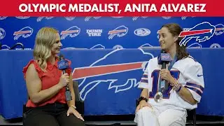 Olympic Medalist, Anita Alvarez Talks Team USA Artistic Swimming & Her Bills Fandom! | Buffalo Bills