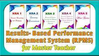 NEW RPMS TOOL FOR MASTER TEACHER SCHOOL YEAR 2021- 2022 || RPMS 2022