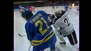 Forsberg Hit Amonte and Alfredsson, Kjellberg Scores