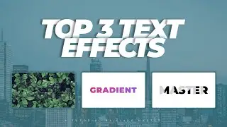 Top 3 😎 Creative 😍 Text Effects 🔥 in PowerPoint - Part 2 - Slide Master Tutorial