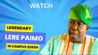 TK's TIMELESS FRAMES - Lere Paimo dazzles with English & body language in Campus Queen (2004). Kudos