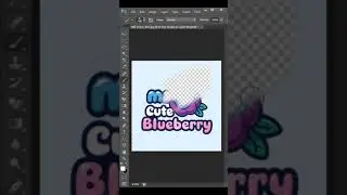 Created a Logo for Candy Unboxing YouTube Channel "MS CUTE BLUEBARY"  #graphicdesinger