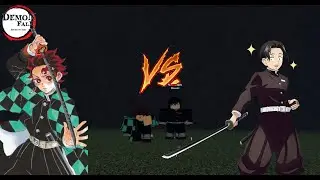 Hinokami Tanjiro VS Murata ( DEMONFALL ROBLOX )