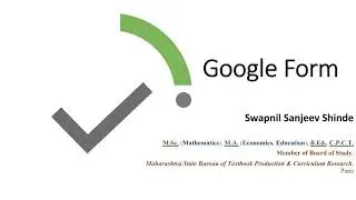 Google Forms Full Tutorial From Start To Finish - How To Use Google Forms? : Swapnil Sanjeev Shinde
