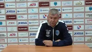 После матча: Олег Сидоренков и Игорь Ющенко