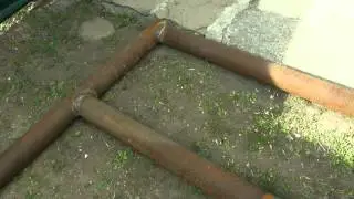 Крепкие ворота,изготовим сами.