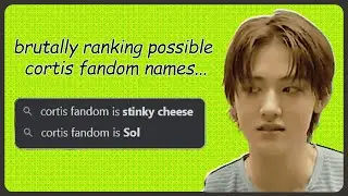 Brutally ranking potential cortis fandom names before we get one