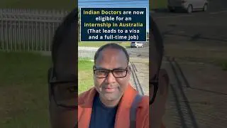 🚀 Internship in Australia? Indian Doctors, It's Your Time! #shorts #trennding #internship #drakram