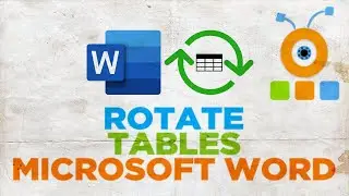 How to Rotate Tables in Word