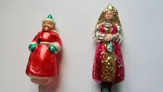🎄Unboxing continues. Episode 7. Rarities / USSR Christmas Tree Decorations.