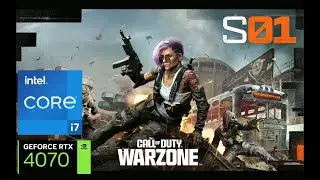 Call Of Duty Warzone | RTX 4070 & Core i7 14700HX | MSI Crosshair 16 HX