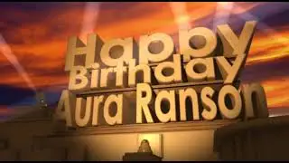 Happy Birthday Aura Jenson