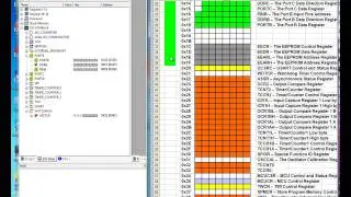 Лекция 327. Atmega 8 регистры ввода-вывода