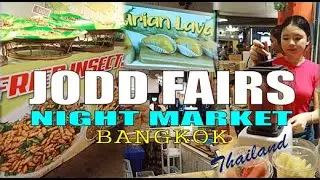 BANGKOK JODD FAIRS Night Market | Thai Street Foods 🇹🇭
