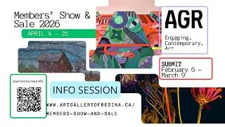 2026 Art Gallery of Regina Members' Show & Sale info session