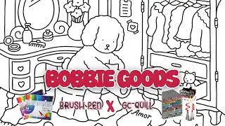 COLORING BOBBIE GOODS | SHOPEE X GC QUILL BRUSH PEN | OUTFIT OF THE DAY | PAGE 3 | PAINT WITH ME
