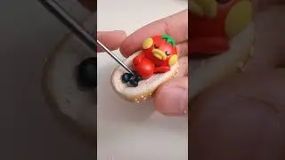 Polymer Clay  creative,  Colorful  baby duck, DIY Craft Clay 