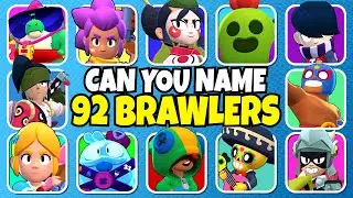 Guess BRAWLERS NAME in 3 Seconds | Brawl Stars Quiz