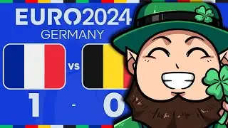 TEARLESS REAGISCE a FRANCIA - BELGIO di EURO 2024 con @Menzo_ | Francia Vince ma ancora NON Convince