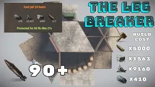 DOUBLE Bunkered Bucket Cave Base Design - 90+ Rockets - Low Upkeep - Rust Base Design 2021