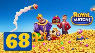 Royal Match - Area 68 - Train Wagon - Gameplay