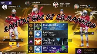RANK GM KENA MENTAL KETEMU KAMI !!! FREEFIRE BATTLEGROUND INDONESIA