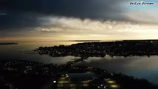 Kingston Ontario - Solar Eclipse 2024 - Drone hyperlapse