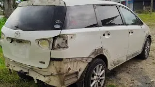 Repaint Whole Outside prosess | Toyota wish