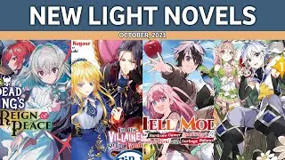 New Light Novels Releasing This Month October 2021