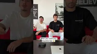 When you crack your knuckles but 😂 #comedy #funny #video