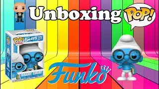 Unboxing Pop! Funko - The Smurfs  Los Pitufos - Brainy Smurf nº 271