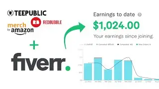 How to Use Print on Demand to Make $1000 on Fiverr