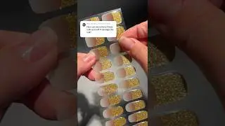 How to remove Quinnas nail stickers 💅✨