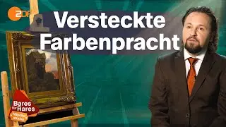 Der Riss muss weg: Wolfgang restauriert Plückebaum-Gemälde  | Bares für Rares