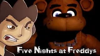 SCARIEST HORROR GAME - 5 Nights at Freddy's w/FACECAM