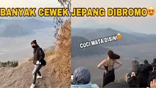 AKANG MV MENDAKI GUNUNG BROMO || BANYAK CEWEK JEPANG DIBROMO❤️
