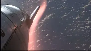 SpaceX Starship Re-entry Timelapse