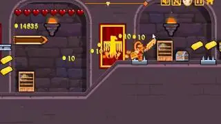 Dungeon Runner Flash Game l Complete Run l Everything maxed l no Music