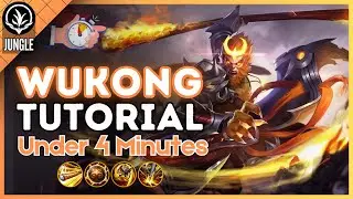 4-Minute Wukong Tutorial in the Jungle || (HoK S9) 2025