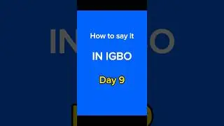 How to say (I’m off to work)🤸‍♂️👨‍💼👨🏻‍🦯 #igbo  #learnIgbo #igboamaka