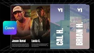 Canva tutorial | Make a GTA motion graphics in Canva