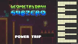Geometry Dash Subzero - Power Trip [Piano Cover]
