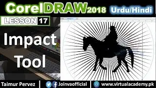 CorelDraw Tutorials | Working on Impact tool in detail | 17