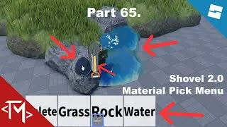 Roblox Studio Tutorials – Part 65. – Shovel 2.0 Material Pick Menu