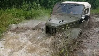 OFF ROAD на ГАЗ 69.