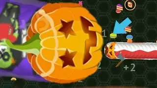 Wormate.io Super Killer Giant Worm Vs Smallest Record Worm Epic ​Wormateio Gameplay Best Moments