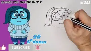 How to Draw Sadness From Inside Out #drawing #inside_out_2 #how_to_draw #Sadness #Disney